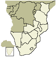 Map of Africa. Click area to explore